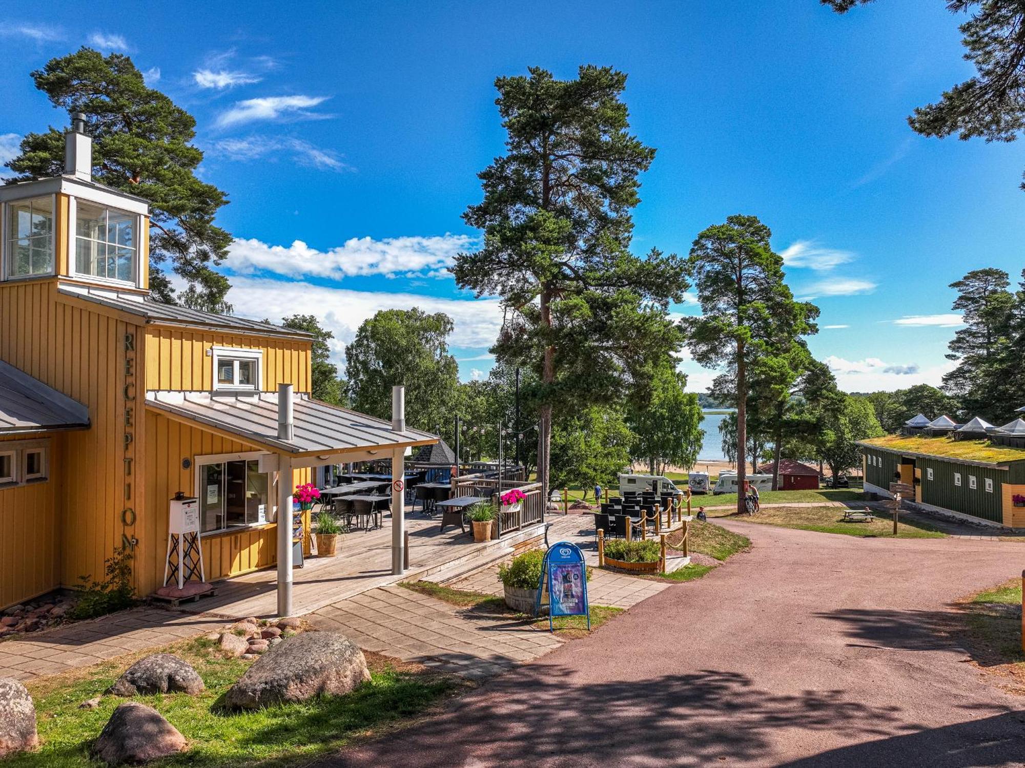 Groena Uddens Camping Mariehamn Exterior foto